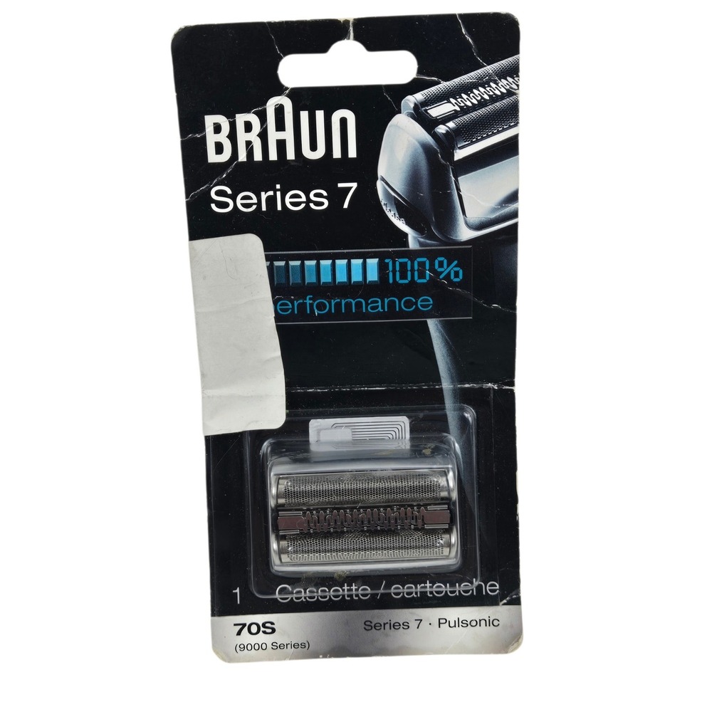 Braun Series 7 Shaver Head 70S Replacement Foil & Cutter Pulsonic 9000 NIB